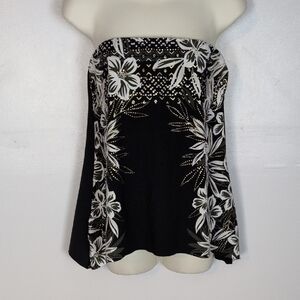 MiracleSuit Strapless Underwire Support Tankini Top